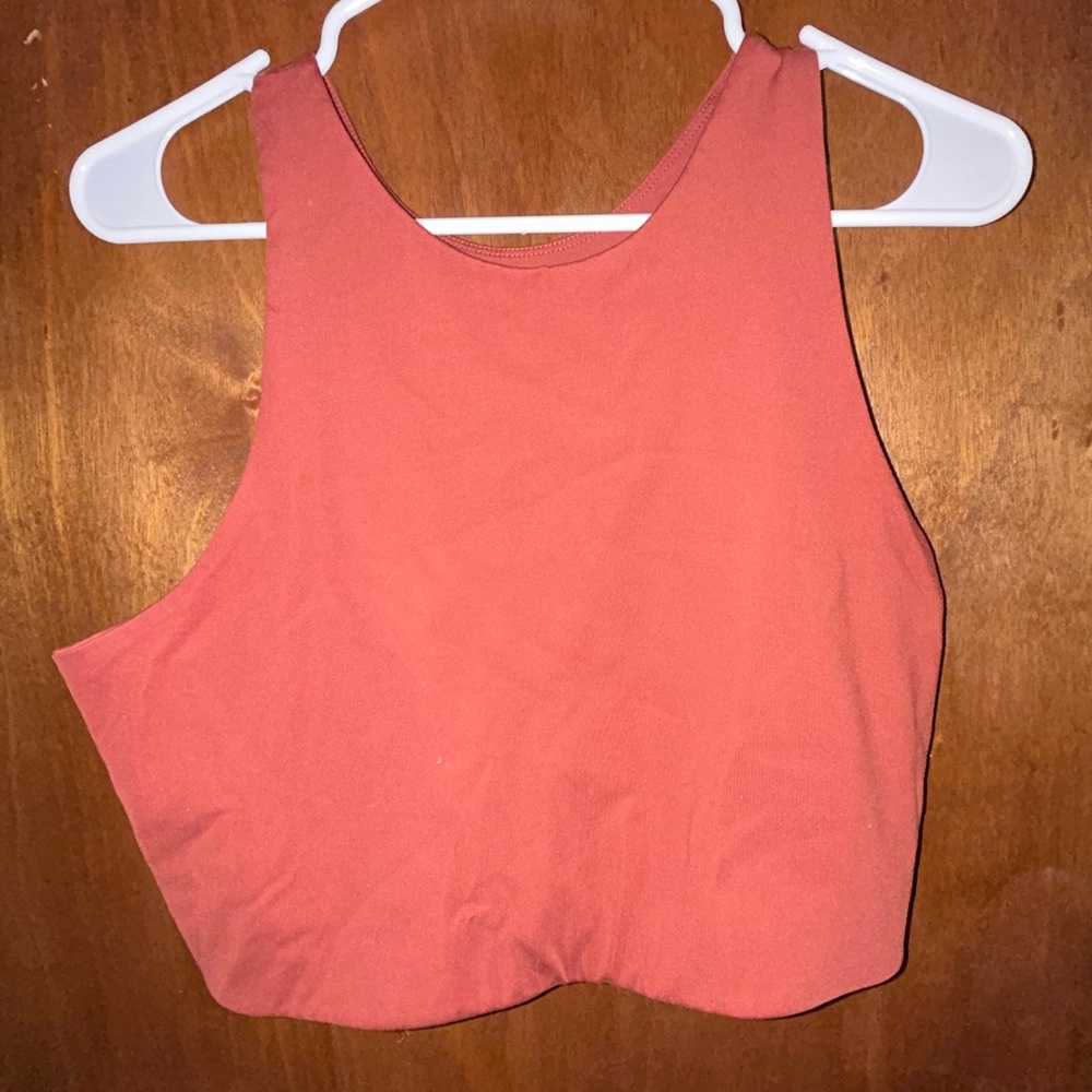 Girlfriend Collective Terracotta Sports Bra